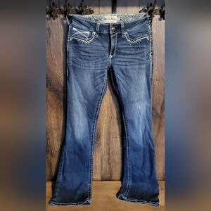 Womens Ariat Mid Rise Boot Jeans (28×33)
